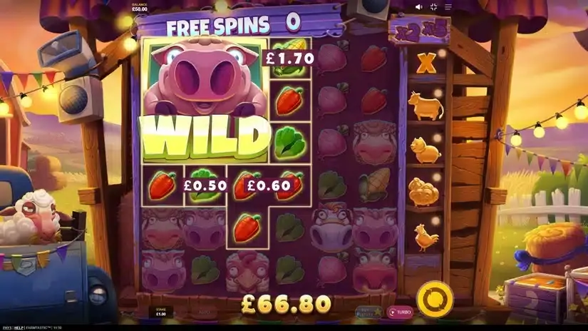Farmtastic slot screenshot 