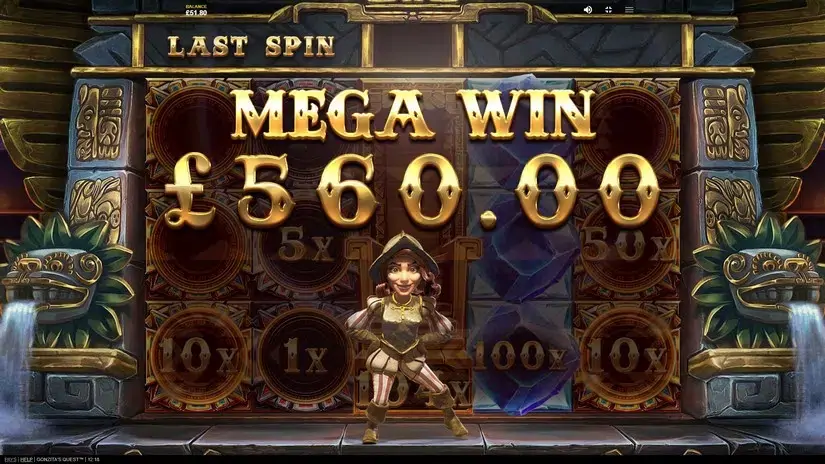 Gonzita’s Quest slot screenshot