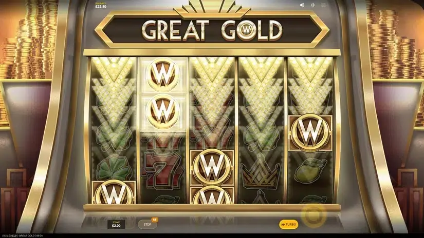 Great Gold slot screenshot 4