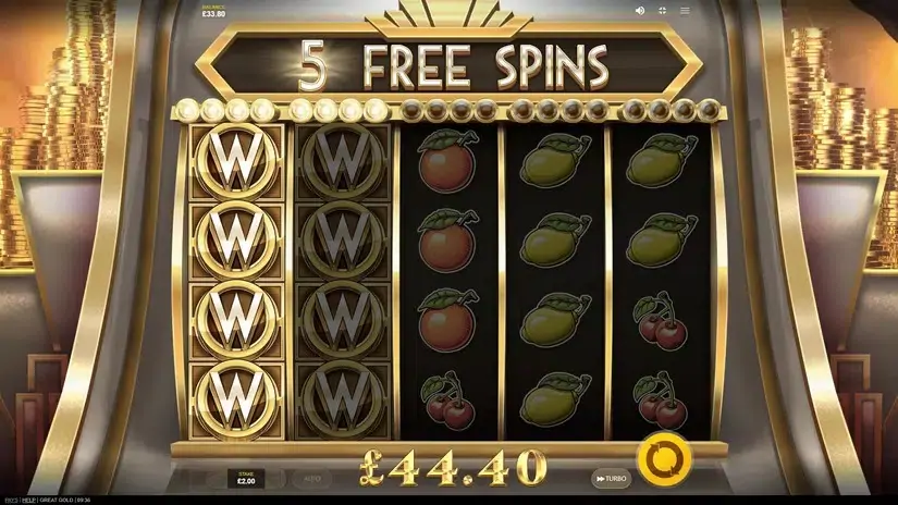 Great Gold slot screenshot 9