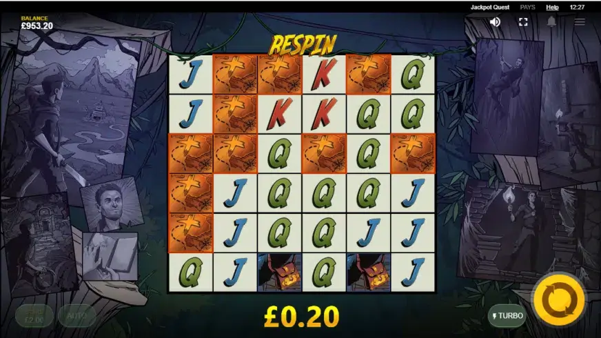 Jackpot Quest slot screenshot 2