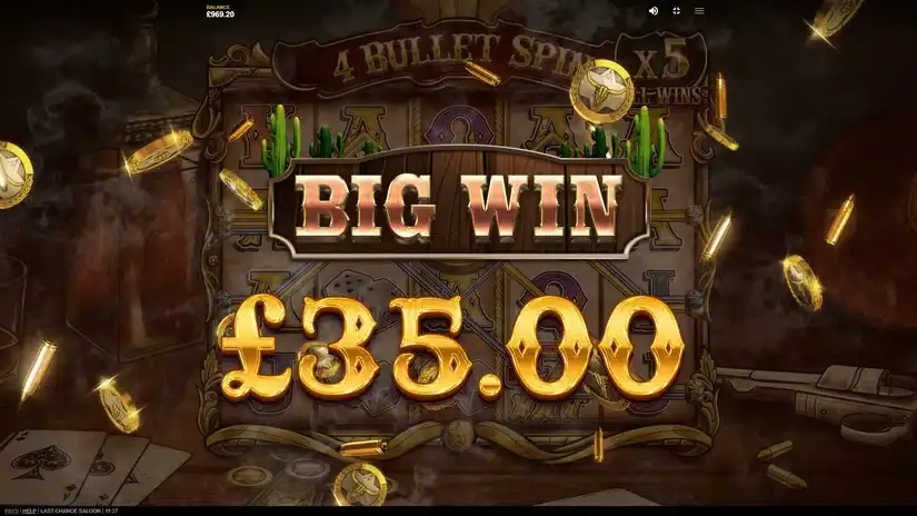 Last Chance Saloon slot screenshot 4