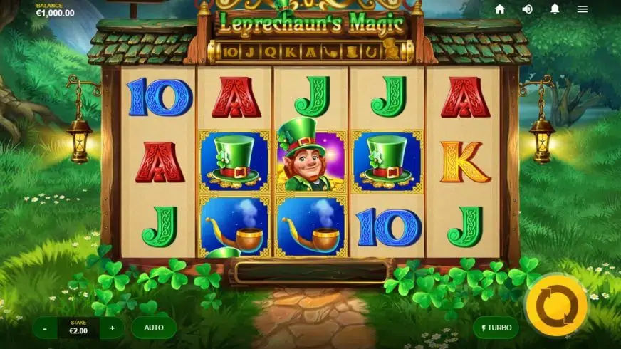 Leprechaun’s Magic slot screenshot 1