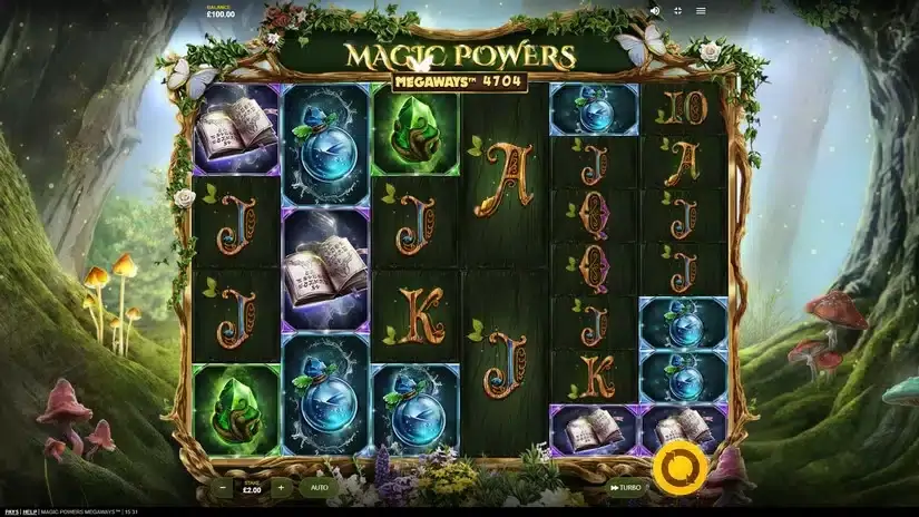 Magic Powers Megaways slot screenshot 