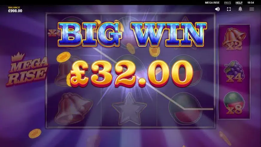 Mega Rise slot screenshot 5