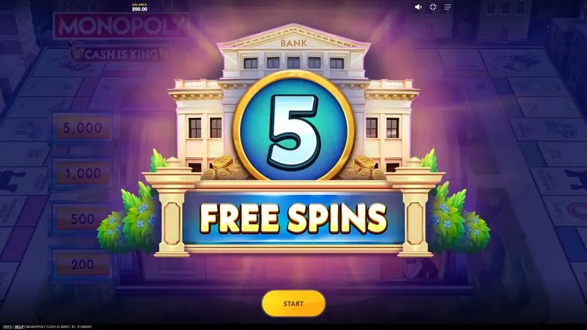 Monopoly Cash is King slot screenshot 3