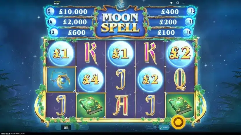 Moon Spell slot screenshot 2