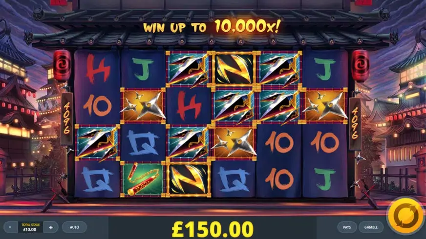 Ninja Ways slot screenshot 1