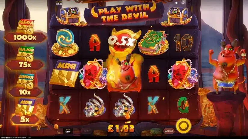 Play With the Devil slot screenshot 2