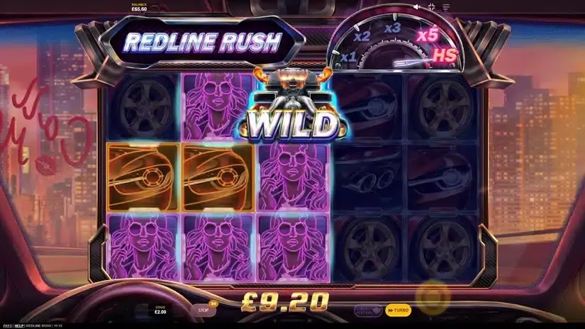 Redline Rush slot screenshot 5