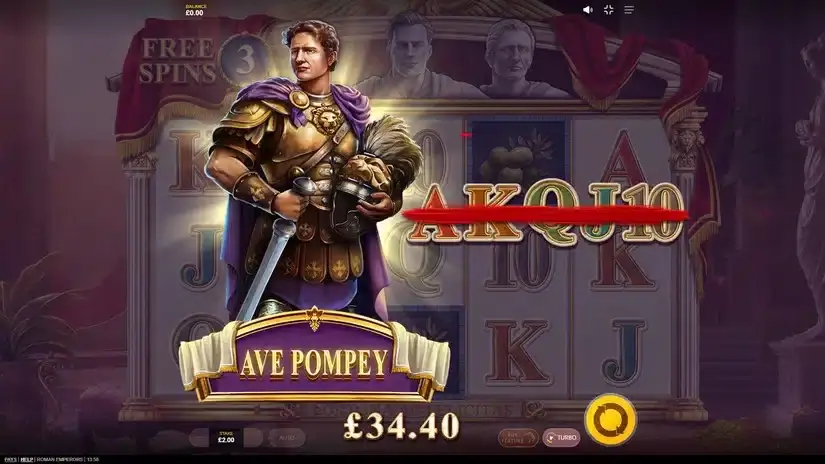 Roman Emperors slot screenshot 6