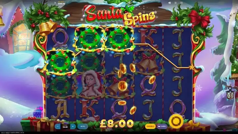 Santa Spins slot screenshot 2