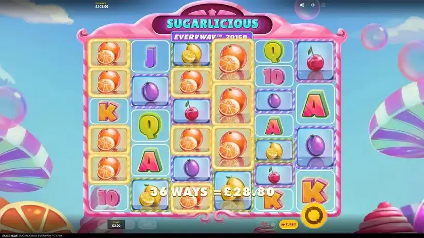 Sugarlicious EveryWay slot screenshot 3