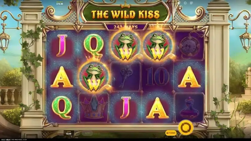The Wild Kiss slot screenshot 3