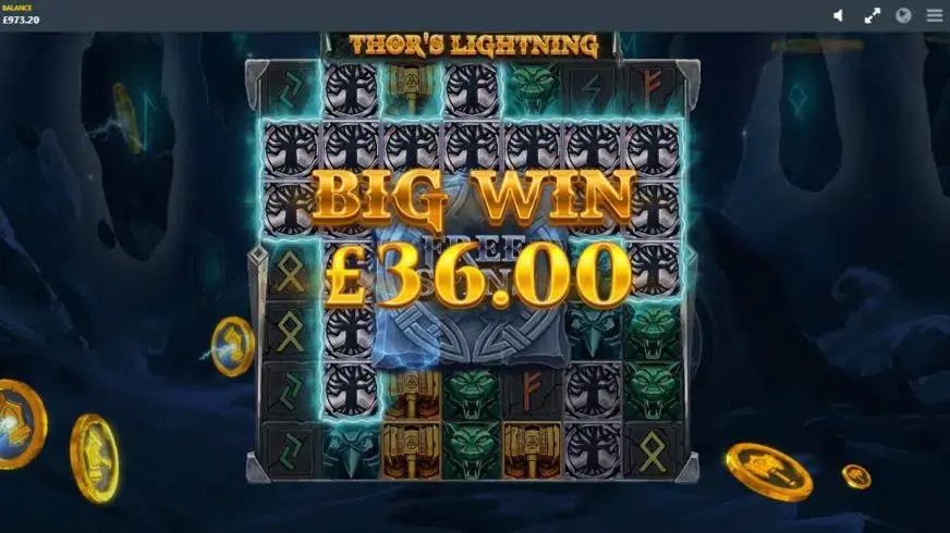 Thor’s Lightning slot screenshot 7