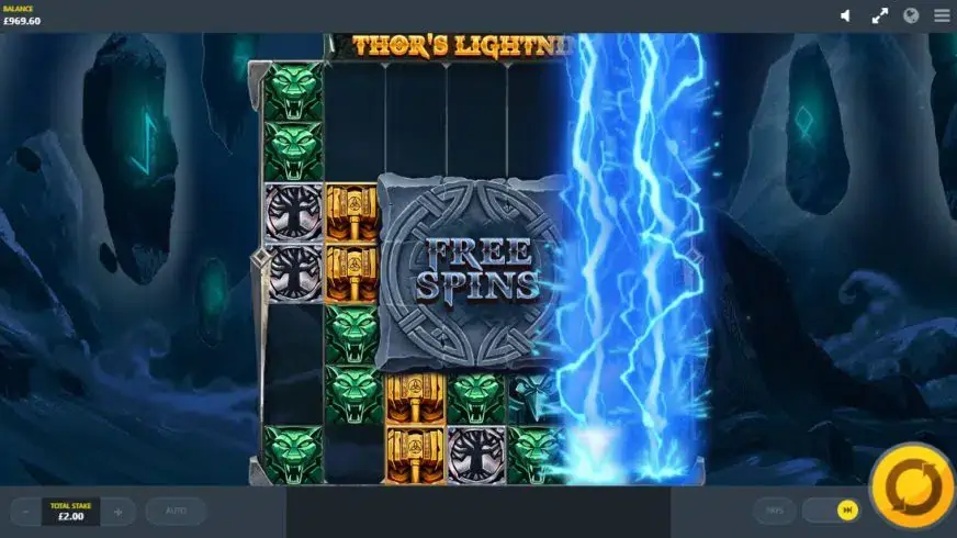 Thor’s Lightning slot screenshot 5