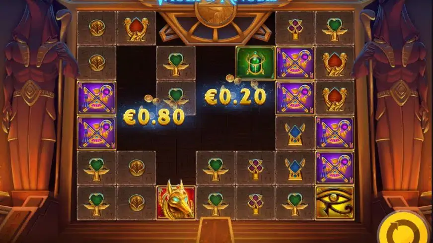Vault of Anubis slot screenshot 2