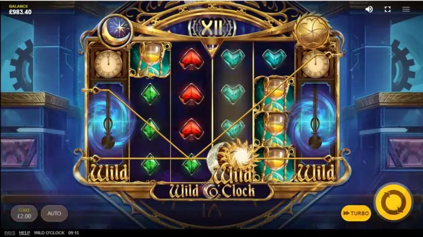 Wild O’Clock slot screenshot 2