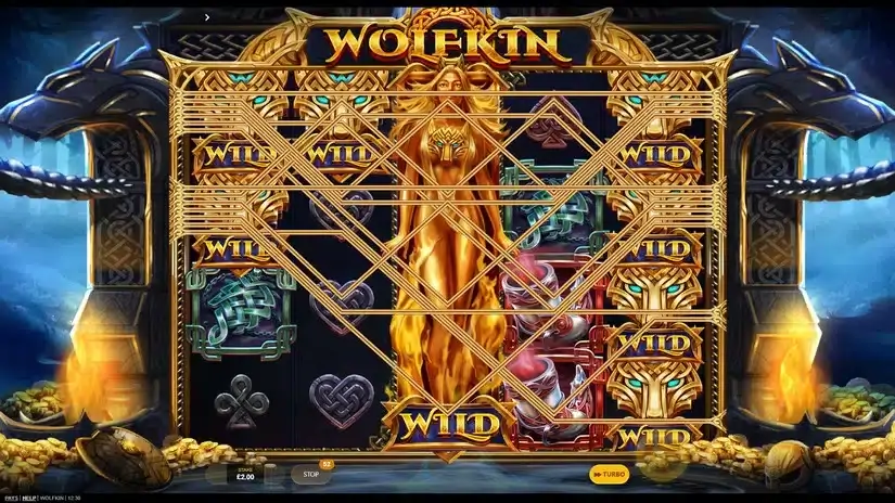 Wolfkin slot screenshot 