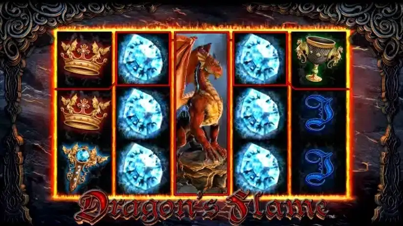 Dragon’s Flame slot screenshot 2