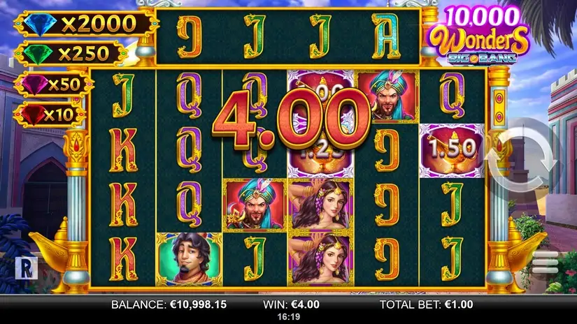 10,000 Wonders Big Bang slot screenshot 3