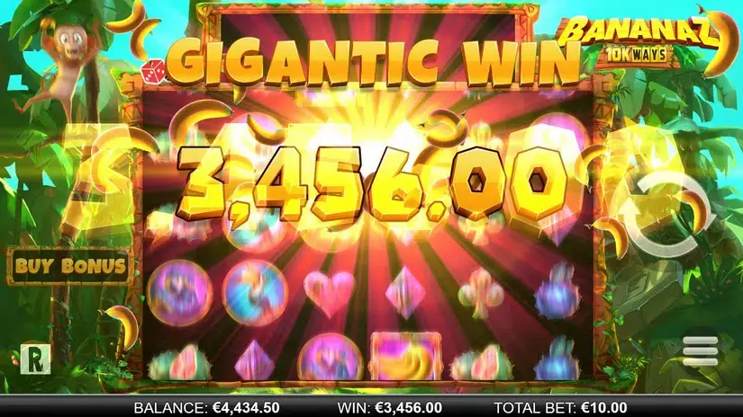 Bananaz 10K Ways slot screenshot 