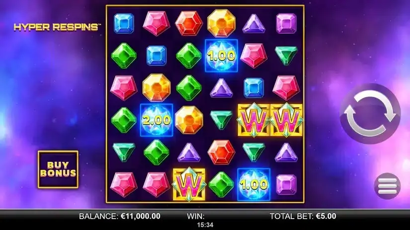 Hyper Respins slot screenshot 