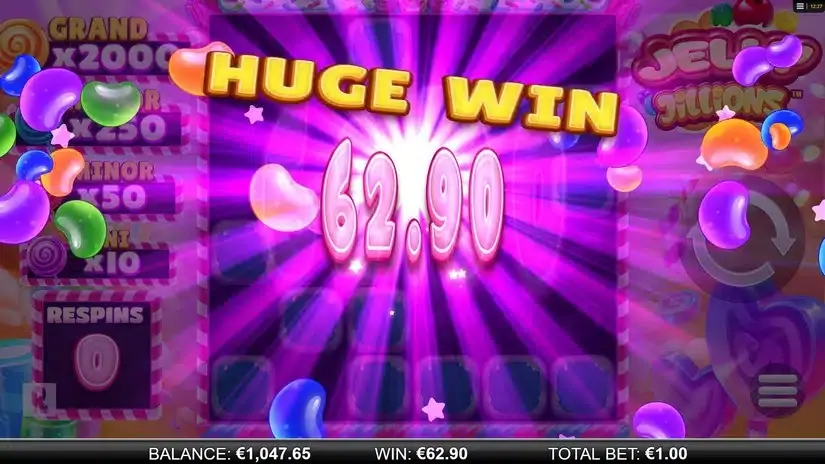 Jelly Jillions slot screenshot 5