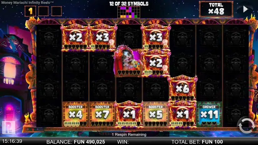 Money Mariachi Infinity Reels slot screenshot 6