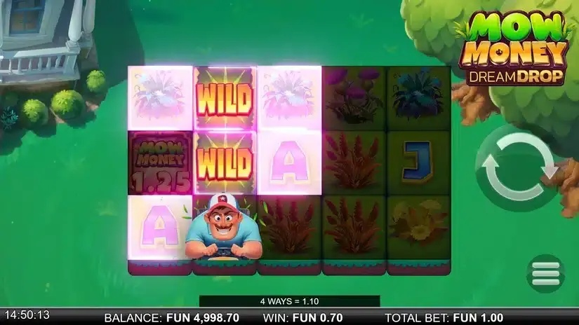 Mow Money Dream Drop slot screenshot 3