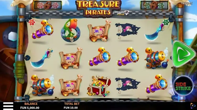 Treasure Pirates slot screenshot 1