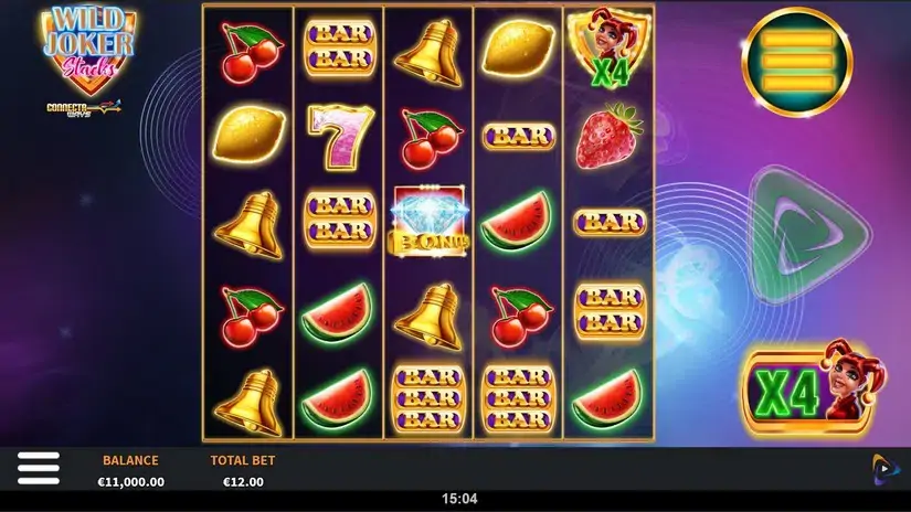 Wild Joker Stacks slot screenshot 3