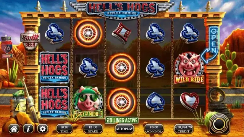 Hell’s Hogs slot screenshot 3