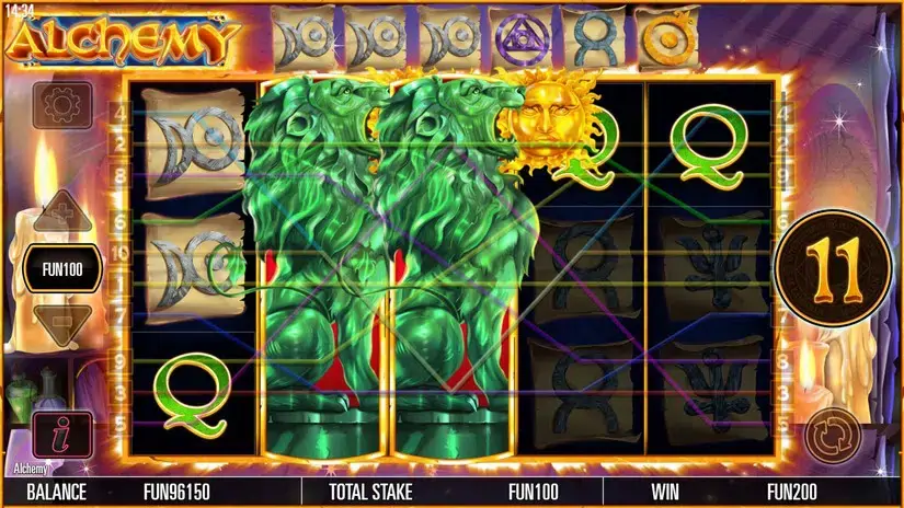 Alchemy slot screenshot 5