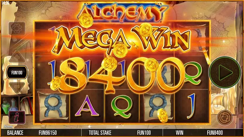 Alchemy slot screenshot 6