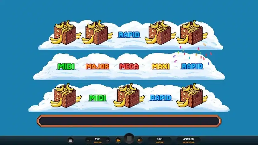 Banana Town Dream Drop slot screenshot 