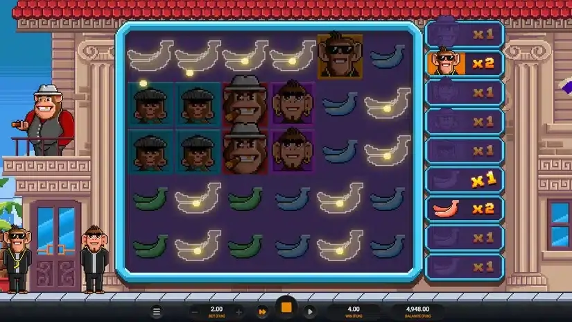 Banana Town Dream Drop slot screenshot 4