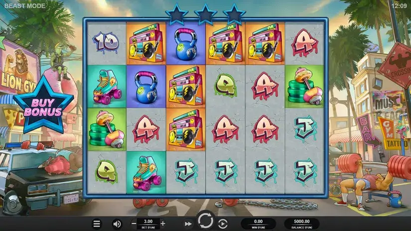 Beast Mode slot screenshot