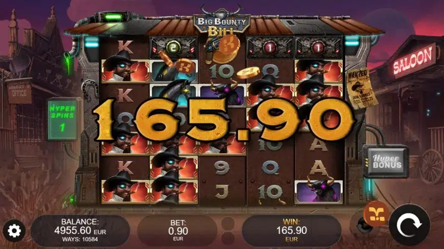 Big Bounty Bill slot screenshot 6