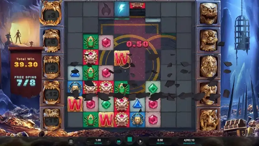 Cluster Tumble Dream Drop slot screenshot 6