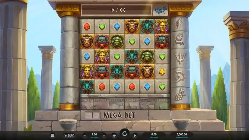 Divine Anarchy slot screenshot 