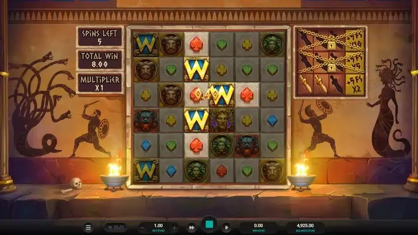 Divine Anarchy slot screenshot 