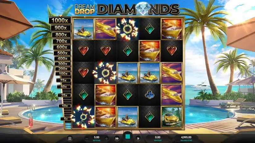 Dream Drop Diamonds slot screenshot 2