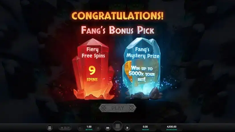 Fang’s Inferno Dream Drop slot screenshot 2