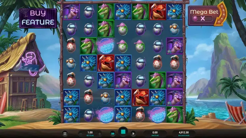 Jurassic Party slot screenshot 3