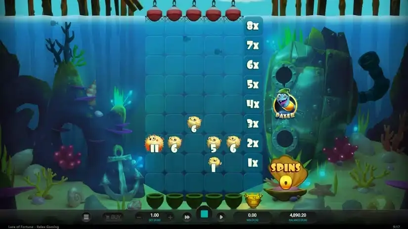 Lure of Fortune slot screenshot 