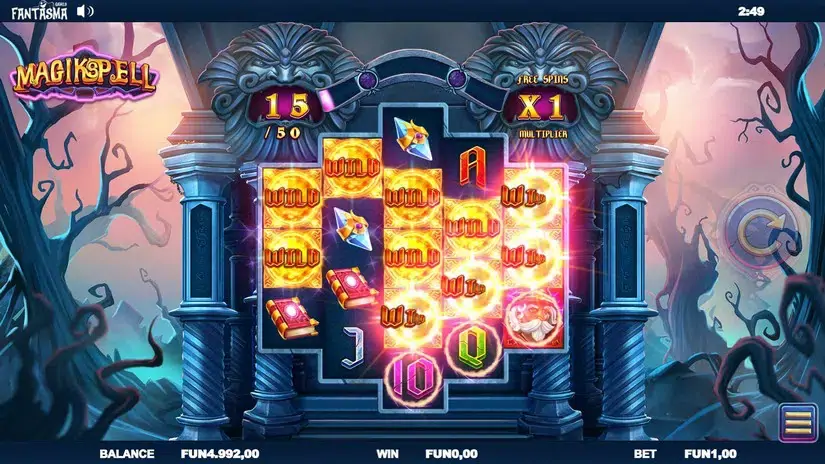 Magikspell slot screenshot 3