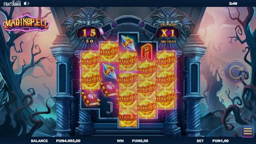 Magikspell slot screenshot 4