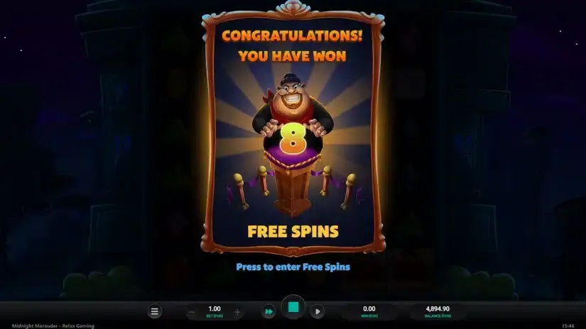 Midnight Marauder slot screenshot 4