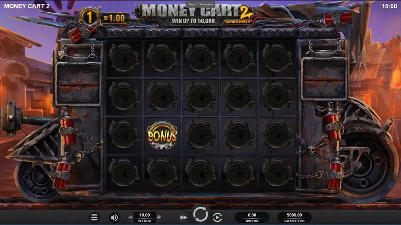 Money Cart 2 slot screenshot 